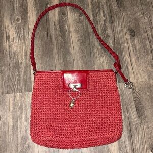 BRIGHTON VINTAGE WOVEN STRAW / strawberry charm
SHOULDER BAG